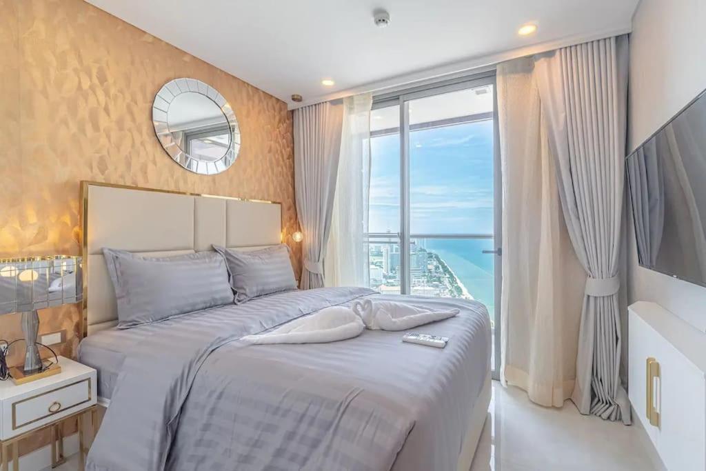 Sea View 5 Star Facilities Luxury Stay At Pattaya جومتين بيتش المظهر الخارجي الصورة