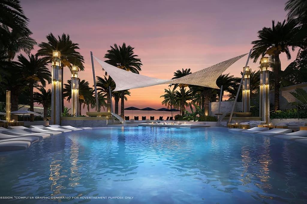 Sea View 5 Star Facilities Luxury Stay At Pattaya جومتين بيتش المظهر الخارجي الصورة